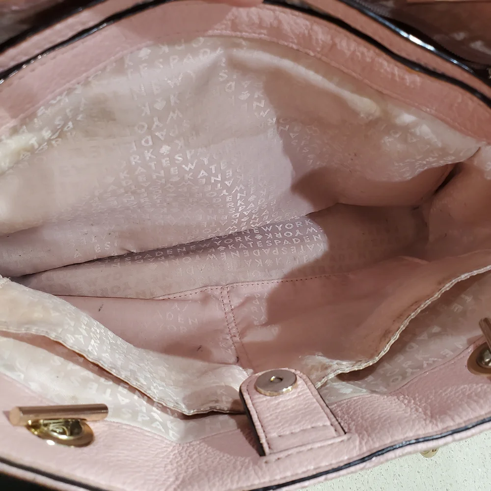 Kate Spade Quilted Pink Leather Tote‎ Handbag